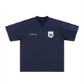 The Ummah F.C. Oversized Mesh V-Neck Soccer Jersey (Navy Blue)
